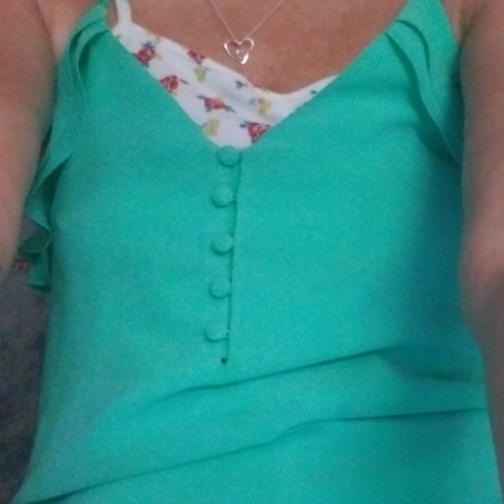 Beautiful Brand New Green Dress NEW/W/TAGS